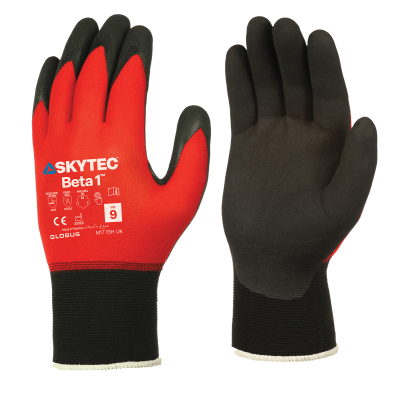 Beta 1™ New Foam Technology Nitrile-Coated General Purpose Gloves with Nylon/Spandex Shell - SKY50
