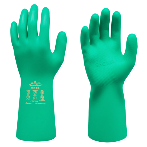 Globus Group | Showa 732 Flock-Lined Chemical Gauntlets