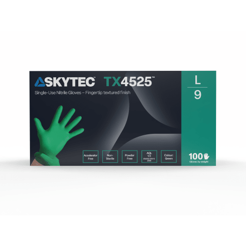 Globus Group | Skytec TX4525 Accelerator Free Chem Gloves | Globus