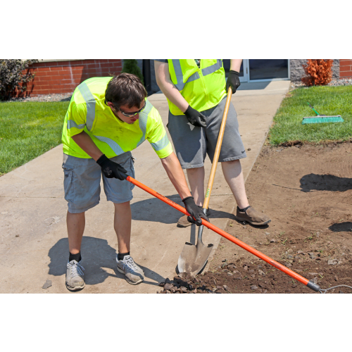FrogWear® HV High-Visibility Lightweight Mesh Polyester Safety Vest - GLO-001