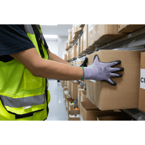 FrogWear® HV Lightweight High-Visibility Yellow/Green Mesh and Solid Surveyors Safety Vest - GLO-059