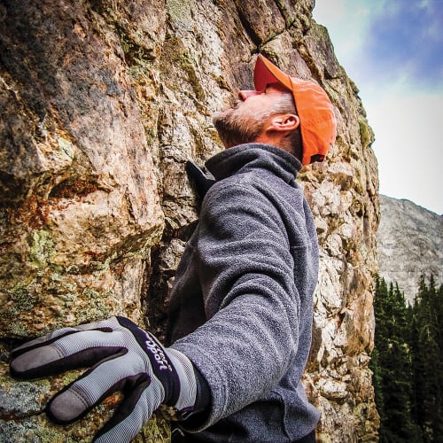 Gripster® Sport Synthetic Leather Palm Performance Mechanics Style Gloves with a Silicone Patterned Palm and Spandex Back - SG9003