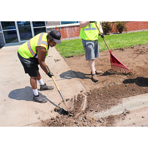 FrogWear® HV Premium High-Visibility Polyester Surveyors Safety Vest - GLO-099