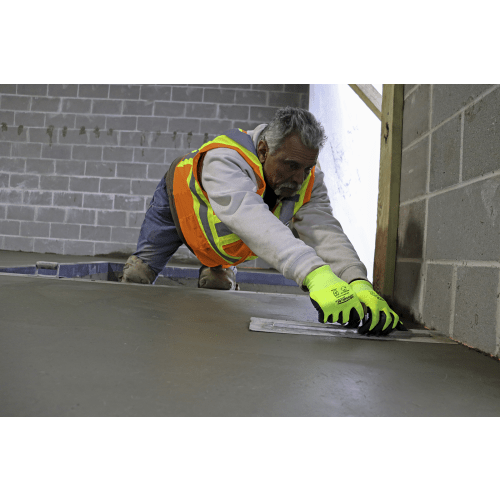 Samurai Glove® FDA and Anti-Static/Electrostatic Compliant Nitrile-Coated High-Visibility Tuffalene® Gloves with Cut, Abrasion, and Puncture Resistance - CR18NFT