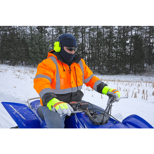 Stinger® Gray Polarized Lens, Dark Gray Frame Safety Glasses - LIMITED STOCK - BH61712