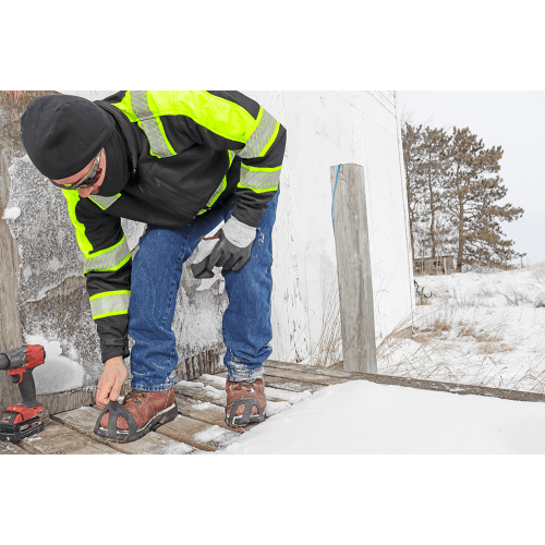 Ice Gripster™ Treads Anti-Slip Traction Cleats with Carbon Steel Studs - ITR3600