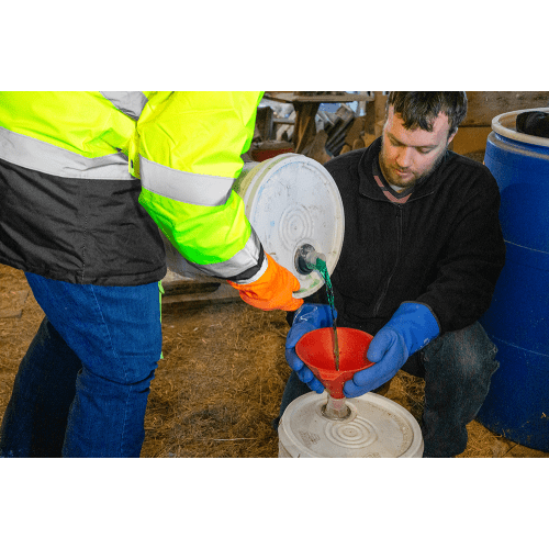 FrogWear® Cold Protection FDA Compliant Extreme Cold Anti-Freeze Nitrile Chemical Handling Gloves - 8450