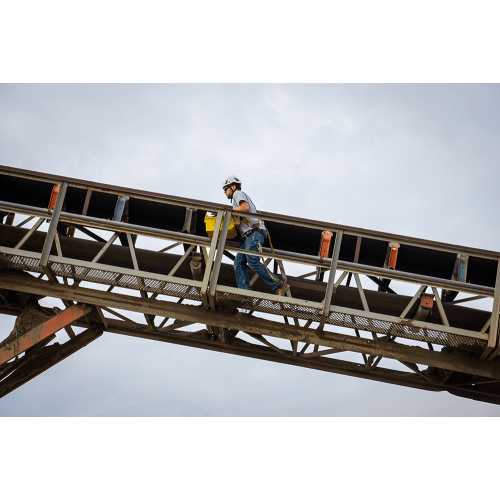 Javelin™ Green Mirror Polarized Lens, Shiny Black Frame Safety Glasses - BH1251612