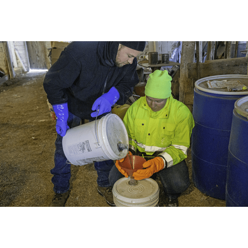 FrogWear® Cold Protection FDA Compliant Extreme Cold Anti-Freeze Nitrile Chemical Handling Gloves - 8450