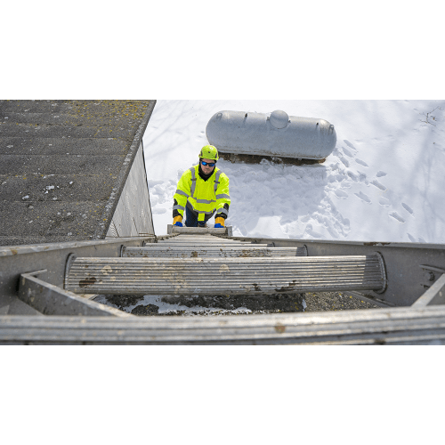 FrogWear® HV High-Visibility Yellow/Green Three-in-One Winter Parka Jacket - GLO-P3