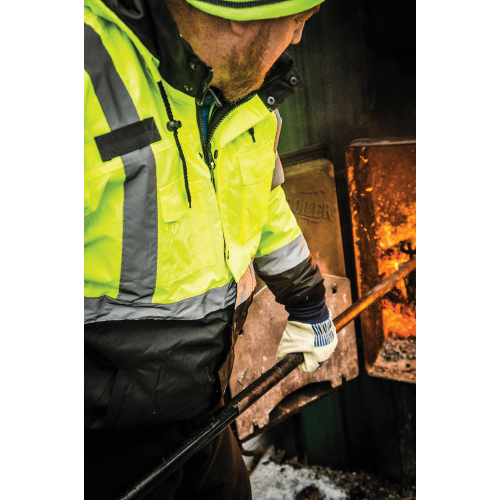 FrogWear® HV Eight-in-One Winter Bomber Jacket - GLO-B2