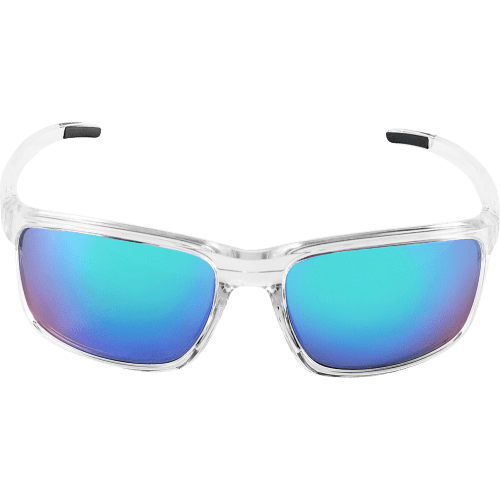 Pompano™ Green Mirror Anti-Fog Lens, Crystal Clear Frame Safety Glasses - BH27116AF