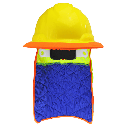 Bullhead Safety® Cooling High-Visibility Evaporative Cooling Neck Shade - GLO-CNS2