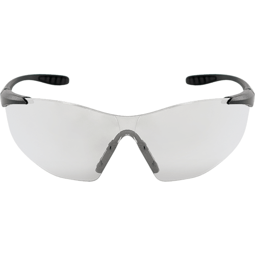 Snipefish® Indoor/Outdoor Anti-Fog Lens, Matte Black Frame Safety Glasses - BH766AF