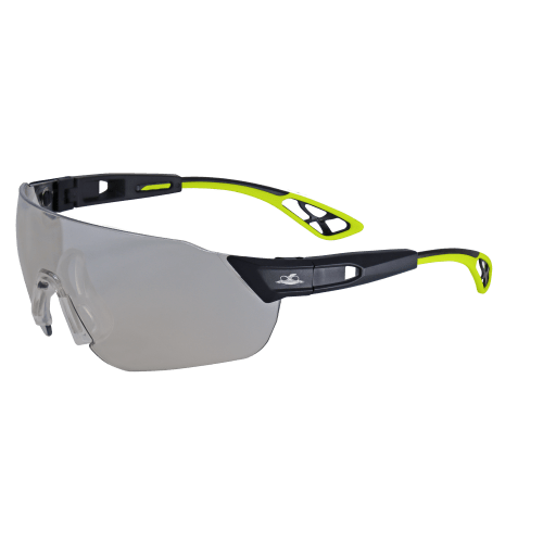 Tetra™ Indoor/Outdoor Anti-Fog Lens, Matte Black Frame Safety Glasses - BH866AF