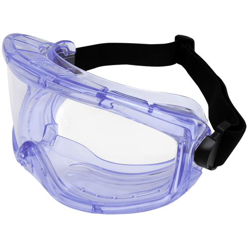 BG3 Clear Anti-Fog Slotted Indirect Vented Wide-View Chemical Splash Goggles - BH191AF