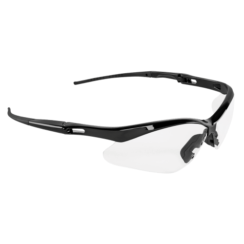 Spearfish® Clear Lens, Shiny Black Frame Safety Glasses - BH2251