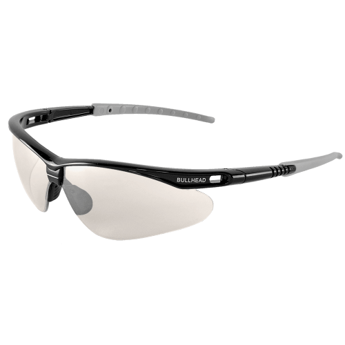 Stinger® Indoor/Outdoor Lens, Shiny Black Frame Safety Glasses - BH666