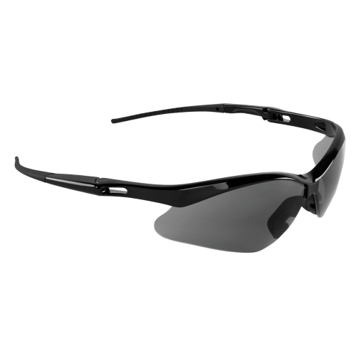 Spearfish® Gray Anti-Fog Lens, Shiny Black Frame Safety Glasses - BH2253AF