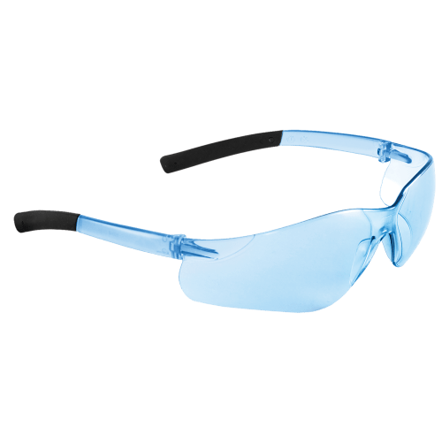 Pavon® Light Blue Lens, Frosted Blue Frame Safety Glasses - BH525