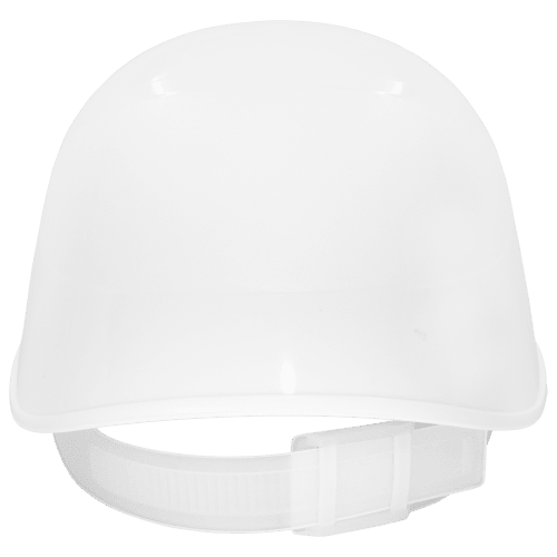 Bullhead Safety™ Head Protection White Vented Bump Cap With Four-Point Slide Lock Suspension - HH-BC1-W