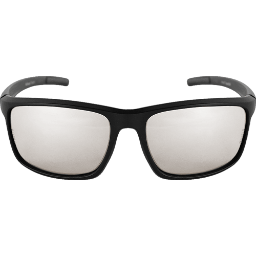 Pompano™ Indoor/Outdoor Anti-Fog Lens, Matte Black Frame Safety Glasses - BH2766AF