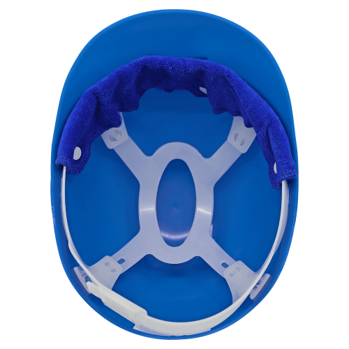 Bullhead Safety™ Head Protection Blue Cotton/Terry Cloth Sweatband - HH-A8