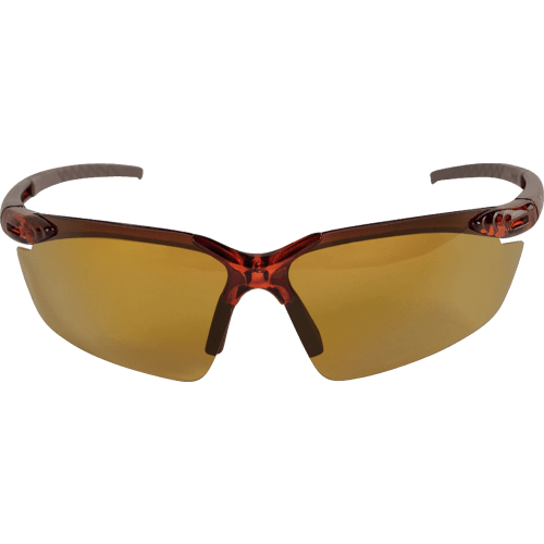 Mojarra® Brown Polarized Lens, Crystal Brown Frame Safety Glasses - LIMITED STOCK - BH11711