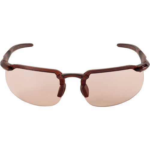 Swordfish® Indoor/Outdoor Copper Lens, Crystal Brown Frame Safety Glasses - BH10714