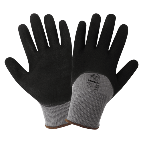 Tsunami Grip® Double-Dipped Mach Finish Nitrile Coated Nylon Gloves are Anti-Static/Electrostatic Compliant - 530MFG