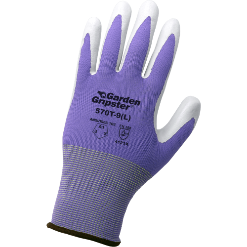 Garden Gripster® Nitrile Coated Nylon Gardening Gloves in Four Colors - 570T