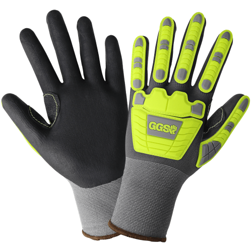 General Purpose Anti-Static/Electrostatic Compliant 15-Gauge Nylon/Polyester/Spandex Touchscreen Gloves with Impact Protection - CIA540
