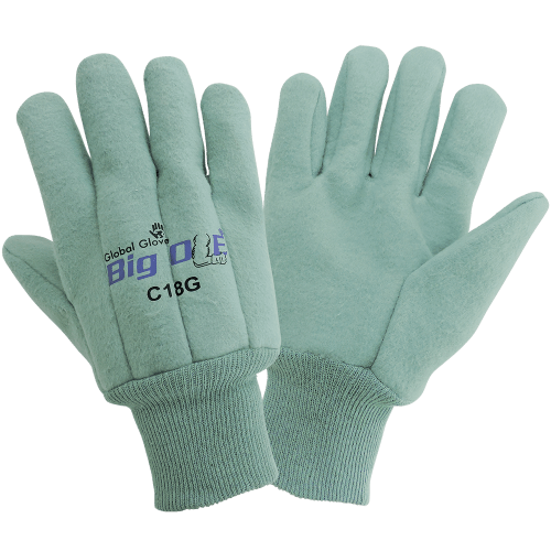 Big Ole® Premium 18 oz. Heavyweight Cotton Clute Cut Chore Gloves - C18G