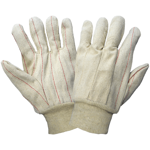 Corded Cotton/Polyester Gloves with a Double Palm - C18DP