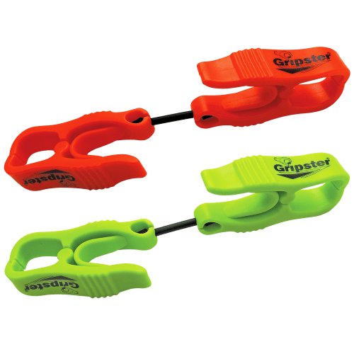 Gripster® Dual-Ended High-Visibility Orange Utility Clip - Z1