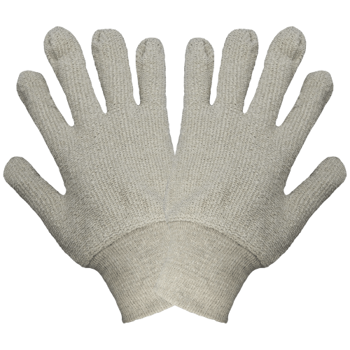 Heavyweight Natural-Colored Terry Cloth Uncoated Gloves - T1350
