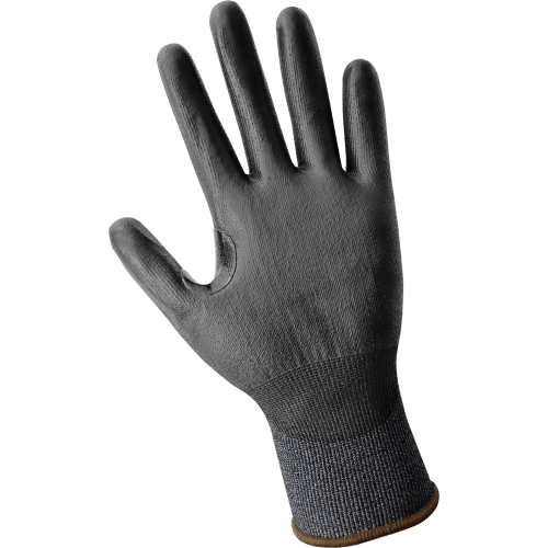 Samurai Glove® Salt-and-Pepper Cut Resistant Polyurethane Coated Touchscreen Gloves Made with 21-Gauge Tuffalene® Platinum - PUG-921