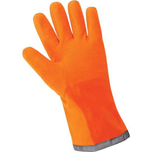 FrogWear® Cold Protection FDA Compliant Extreme Cold Anti-Freeze Nitrile Chemical Handling Gloves - 8450