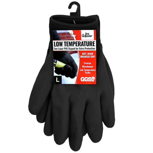 Ice Gripster® PVC-Coated Two-Layer Low-Temperature Gloves with Cut, Abrasion, and Puncture Resistance - 348INT