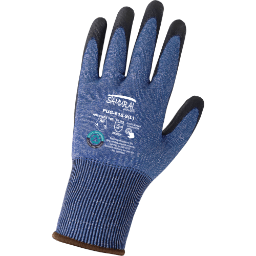Samurai Glove® Cut Resistant Tuffalene® UHMWPE Touchscreen Gloves with Recycled rPET Fiber - PUG-618