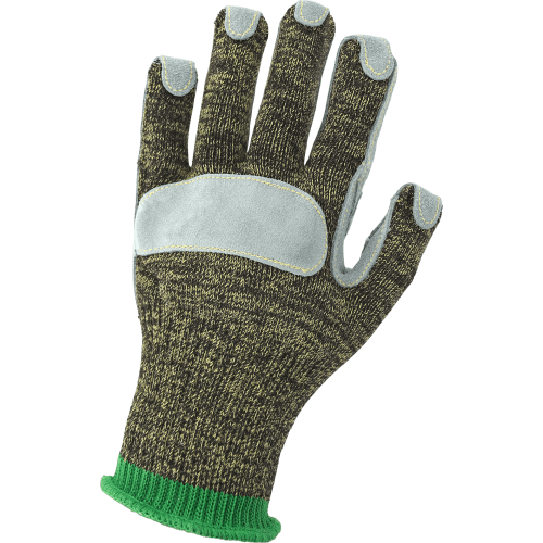 Samurai Glove® Highly Cut Resistant Aralene® Gloves with Split Cowhide Leather Palm - KS300LF