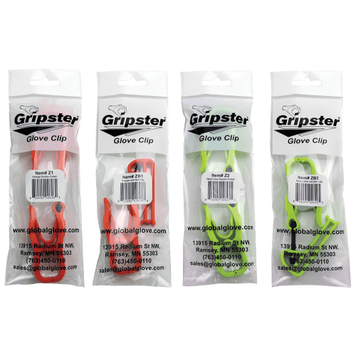 Gripster® Dual-Ended High-Visibility Orange Utility Clip - Z1