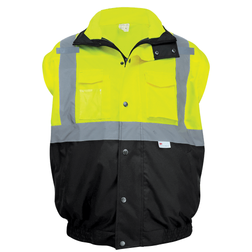 FrogWear® HV Eight-in-One Winter Bomber Jacket - GLO-B2