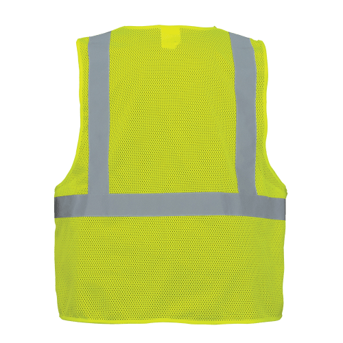FrogWear® HV Lightweight Mesh Polyester Safety Vest - GLO-001V