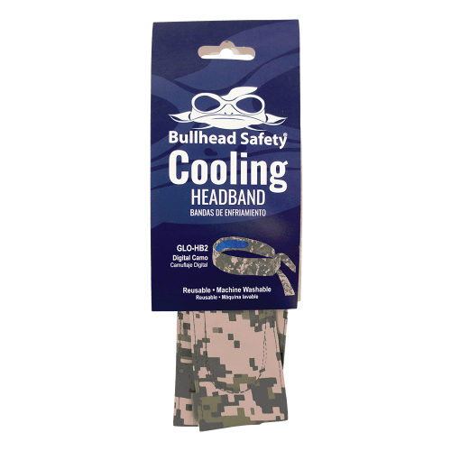 Bullhead Safety® Cooling Camouflage Cooling Headband/Bandana - LIMITED STOCK - GLO-HB2