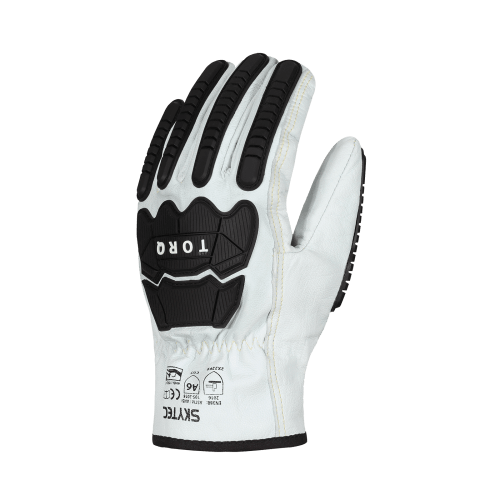 Torq Storm™ Standard-Grade Goatskin Leather Gloves with Cut and Impact Resistance - SKG00099A