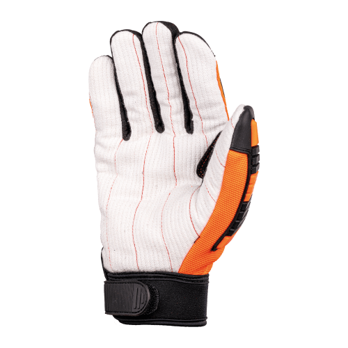Torq Derrick™ Cotton Corded Impact Resistant Gloves with Cut Protection - SKG00025C