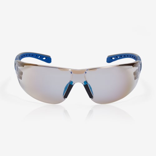Stream Evo™ Twilight Performance Fog Technology Lens, Gray and Blue Frame Safety Glasses - RLY00360