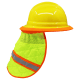 Bullhead Safety® Cooling High-Visibility Evaporative Cooling Neck Shade - GLO-CNS2