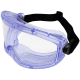 BG3 Clear Anti-Fog Slotted Indirect Vented Wide-View Chemical Splash Goggles - BH191AF